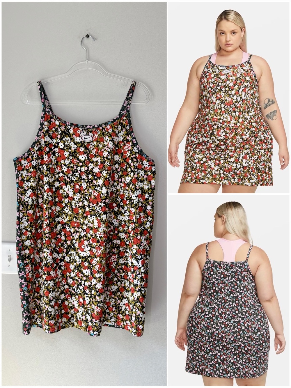 Nike Ditsy Floral Camisole Dress 1X